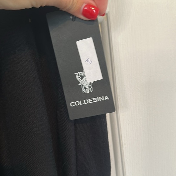 NWT Coldesina black sweatpants size 1x - Picture 4 of 5